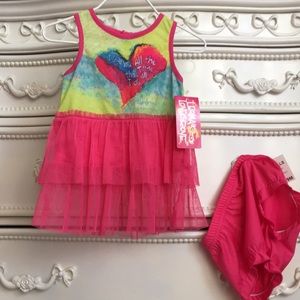 2pc nwt LEOMA LOVEGROVE Tutu Dress Set, Girls 9m